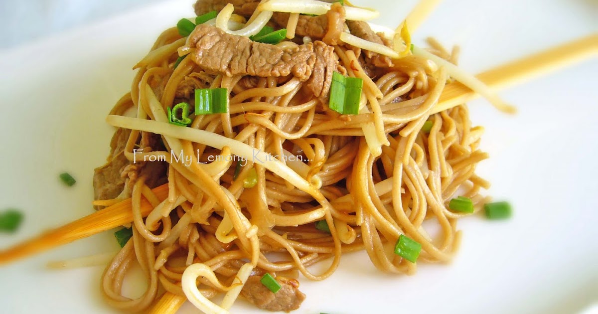 Teriyaki Beef and Soba Noodles - Lisa's Lemony Kitchen